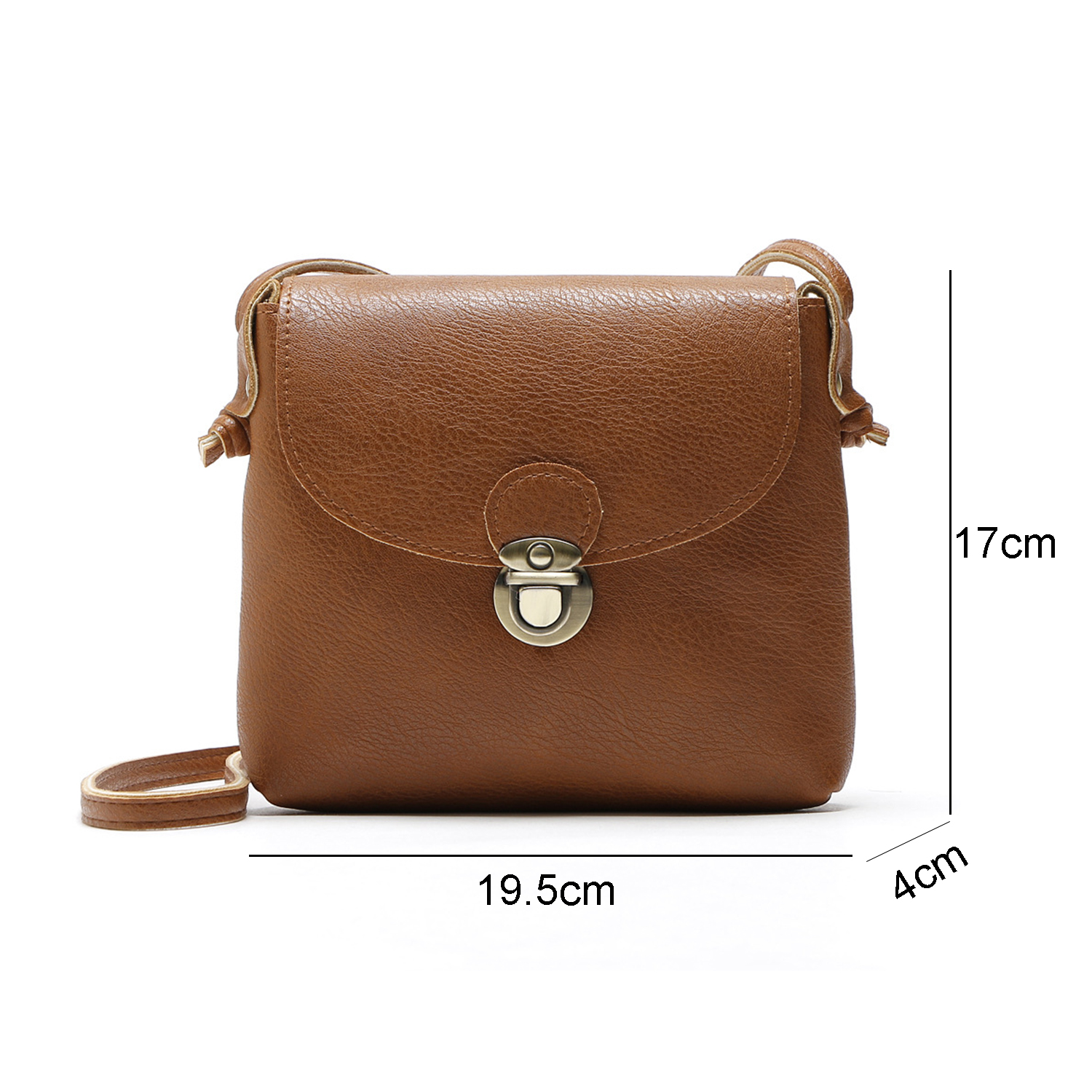 Small Crossbody Purse Handbag Multifunction Shoulder Bag Phone Purse Girls  Ladies Casual Messenger Bag(Beige)
